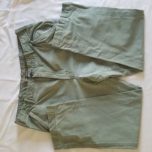 Khaki Green Cargos, Size 36x30